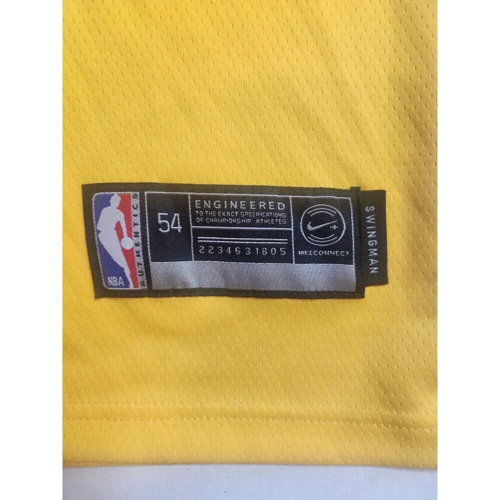 Nike Lakers Austin Reaves #15 Swingman Jersey 54 2XL NBA Bibigo Gold